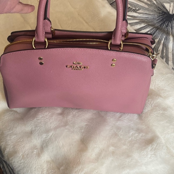 Coach Accessories - Beautiful lt mauve Coach purse used twice